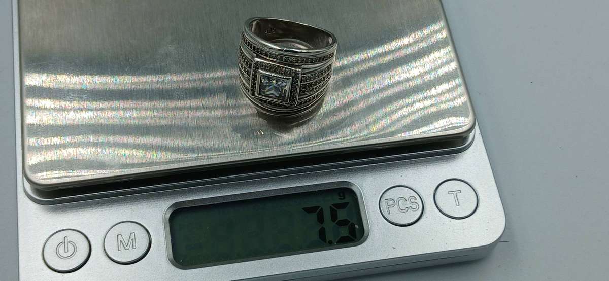 Wide Sterling Silver Ring