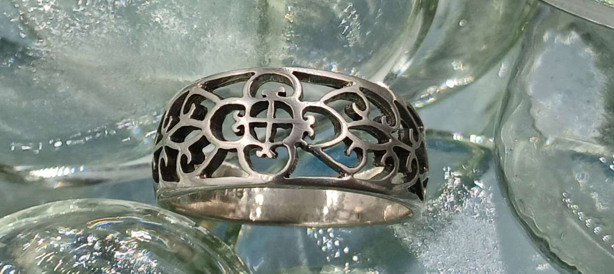 Filigree Sterling Silver Ring
