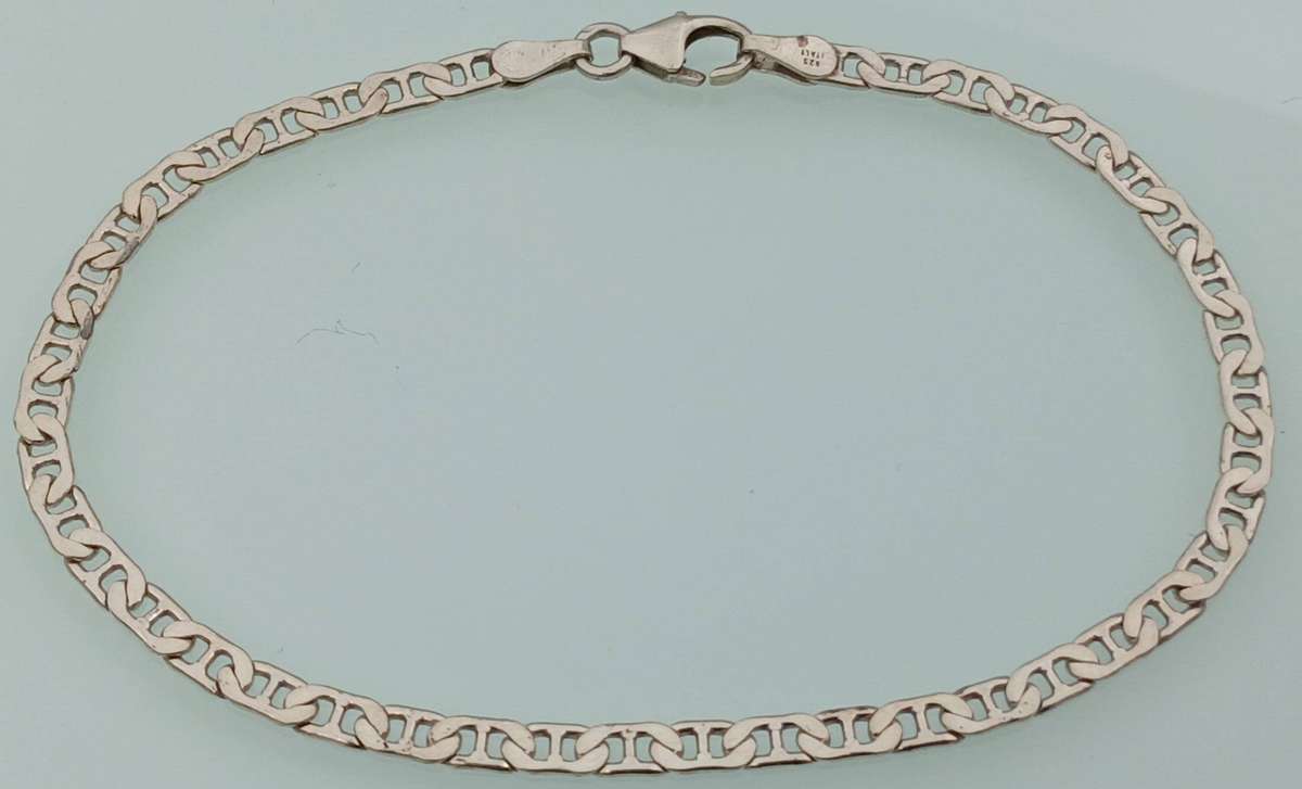 Italian Mariner Link Sterling Silver Bracelets