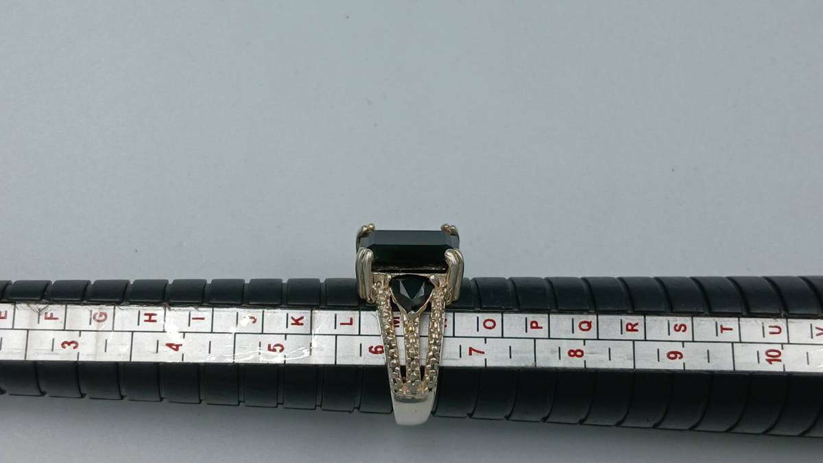 Onyx Sterling Silver Ring
