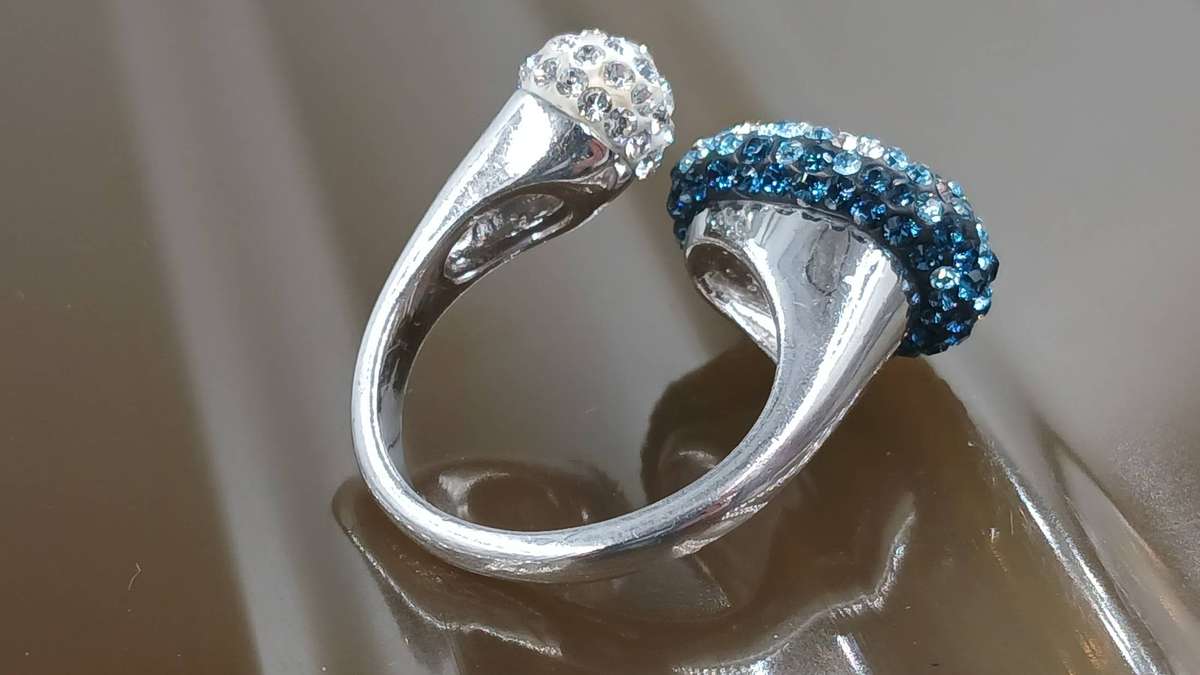 Unusual Sterling Silver Ring