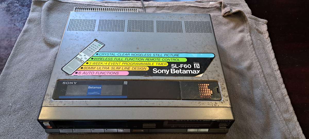 Sony SL-F60SA Betamax VCR