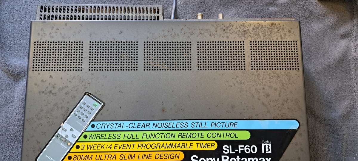 Sony SL-F60SA Betamax VCR