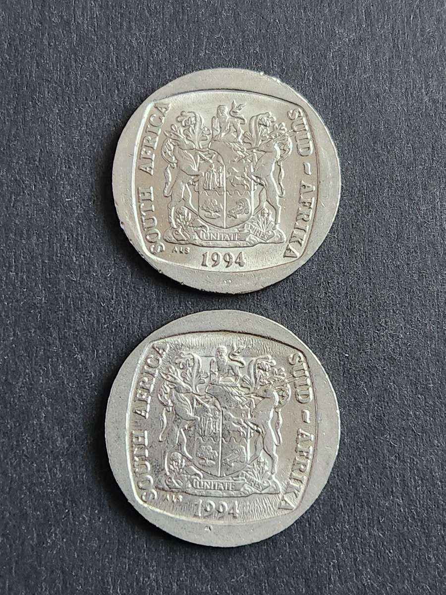 2 x Presidential Inauguration R5 1994 - as per photograph