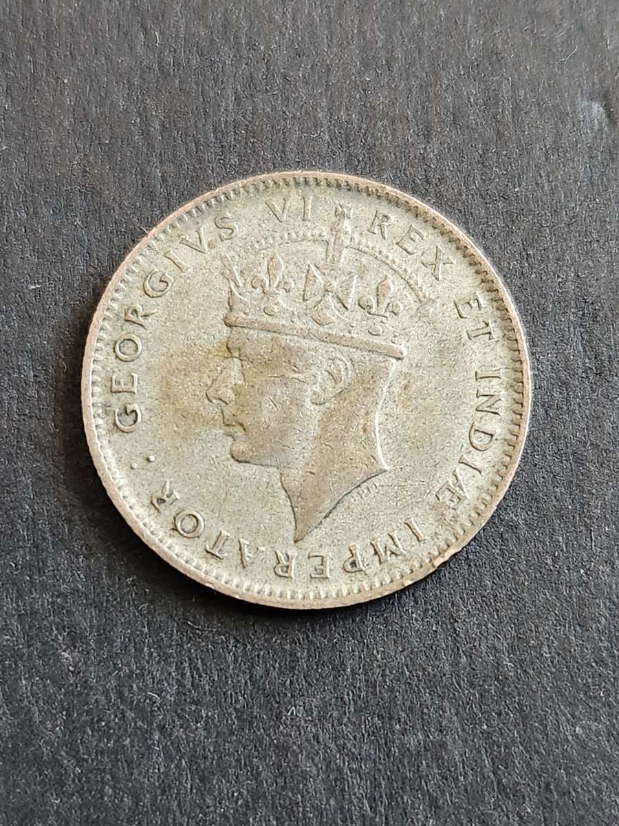 East Africa 50 Cents 1937 - as per photograph
