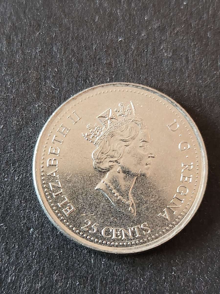 Canada 25 Cents 2000 Ingenuity- as per photograph