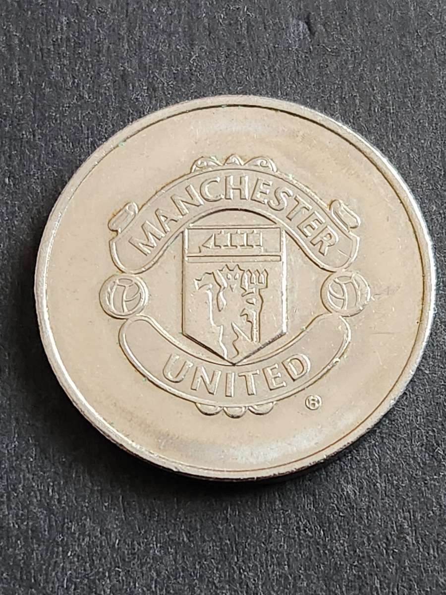 Manchester United Old Trafford Threatre of Dreams Nickel Plated Medallion- as per photograph