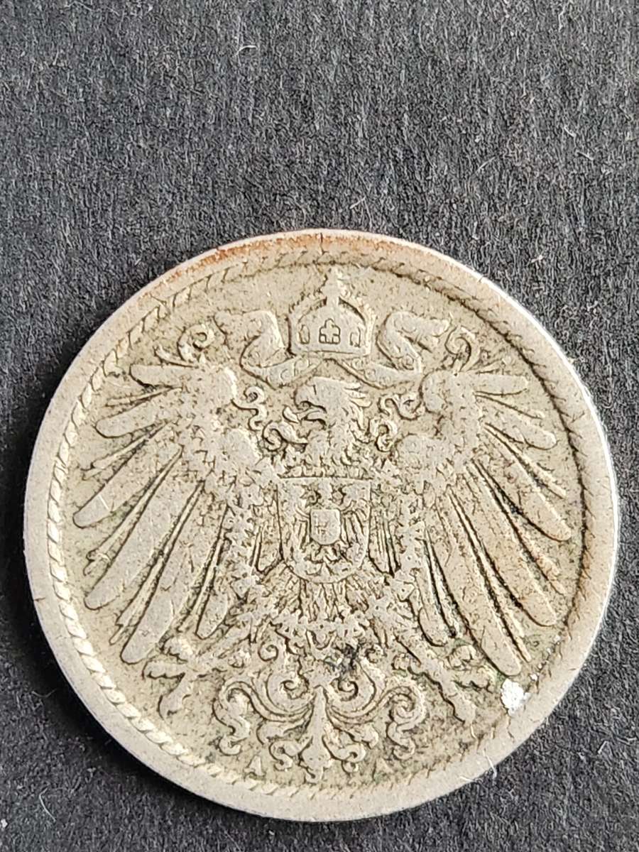Deutsches Reich 5 Pfennig 1905 - as per photograph