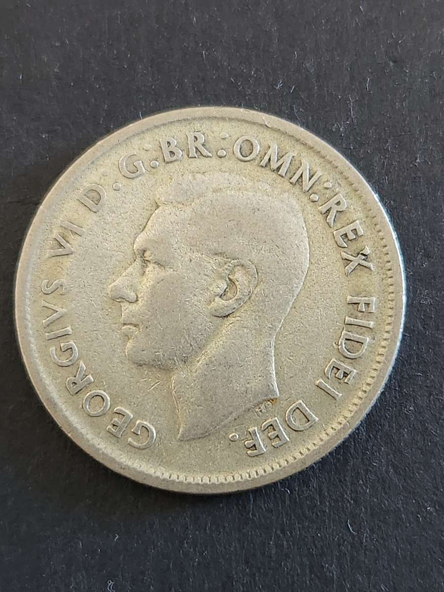 Australia Florin 1951 Silver- as per photograph