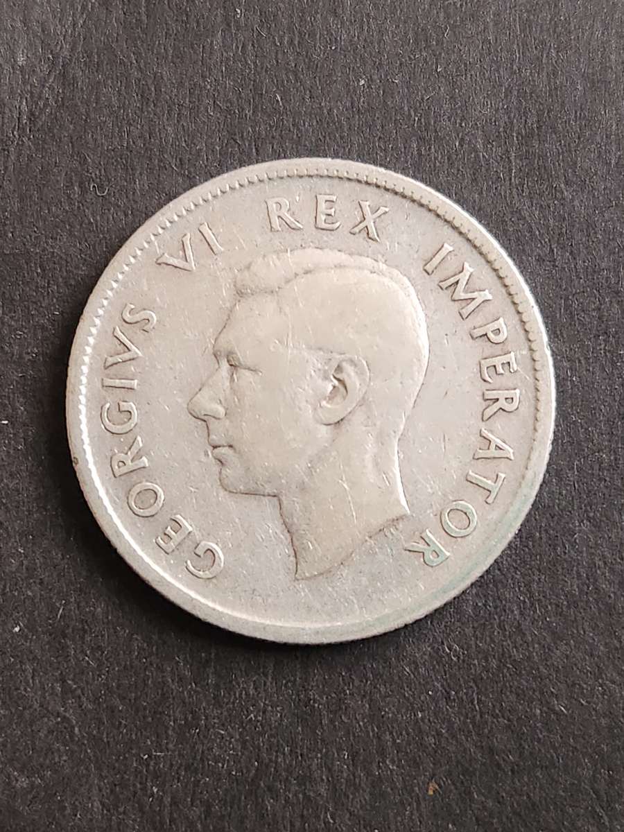 Union 2 Shillings 1938 Silver (rare date) - as per photograph