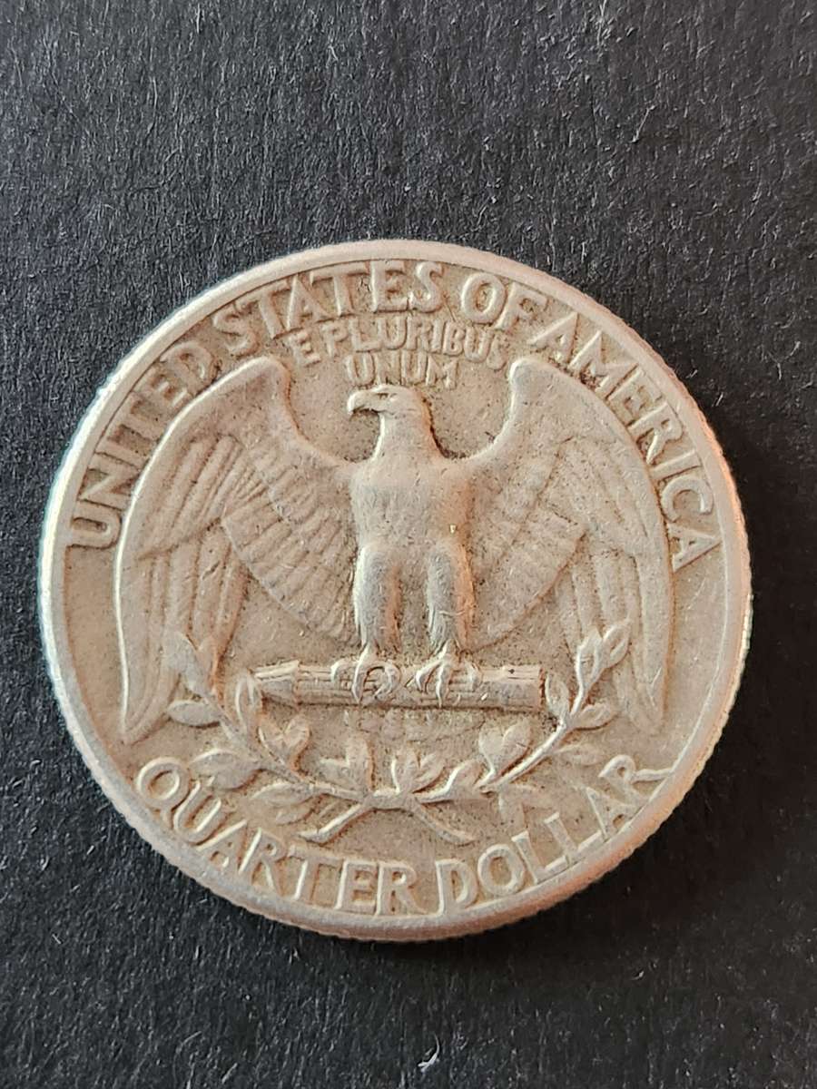 USA 1/4 Dollar 1938 Silver - as per photograph