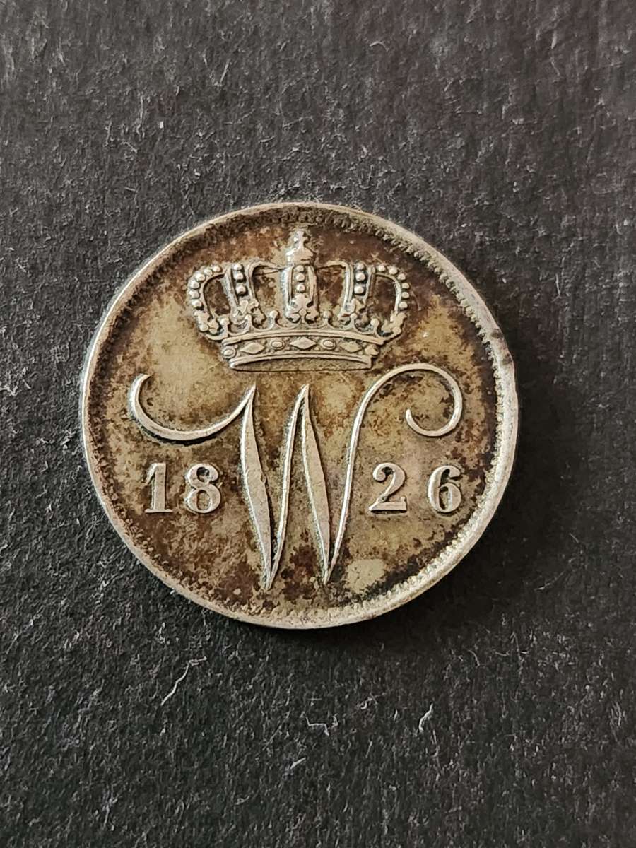 Nederlands 10 Cents 1826 Silver - as per photograph