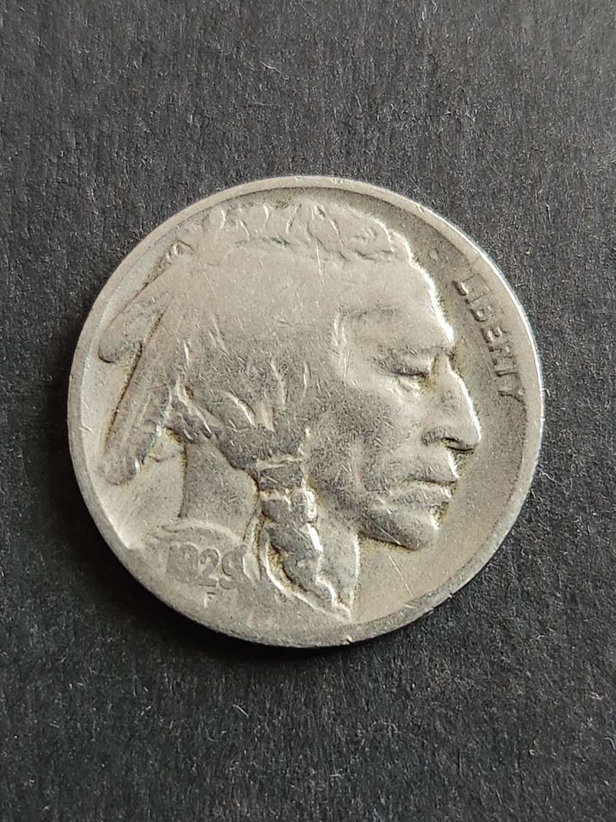 USA Buffalo Nickel 1929D - as per photograph