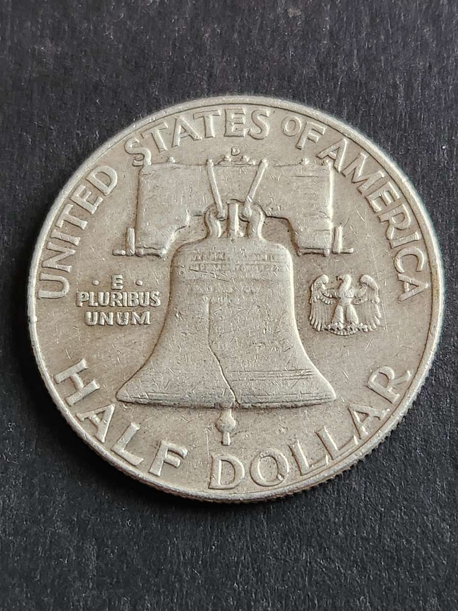 Franklin 1/2 Dollar 1953 Silver