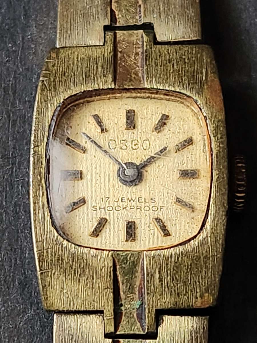Vintage Ladies Osco 17 Jewels Mechanical Wrist Watch