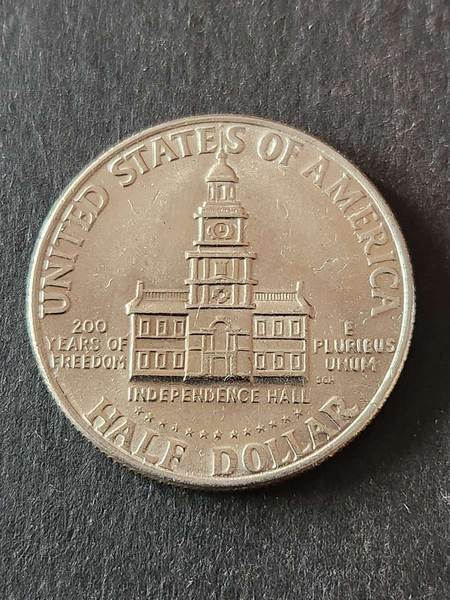 USA 1/4 Dollar 1976D UNC
