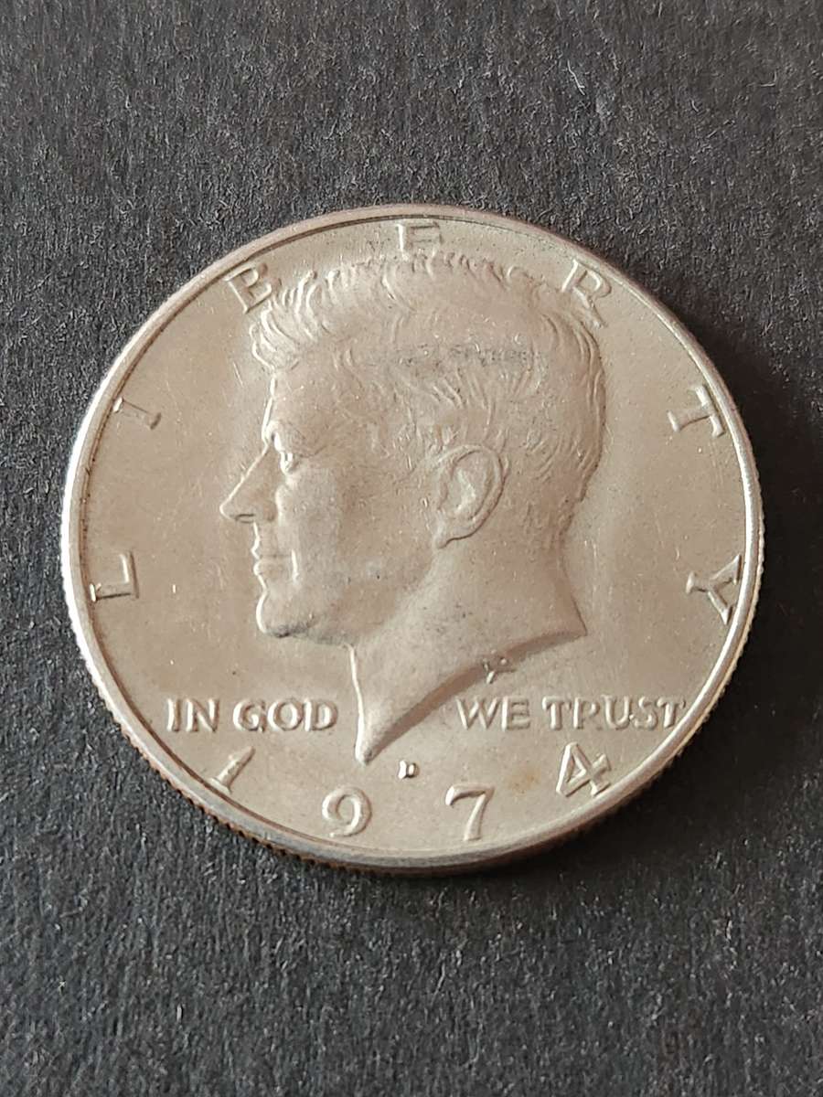 USA Kennedy 1/2 Dollar 1974D