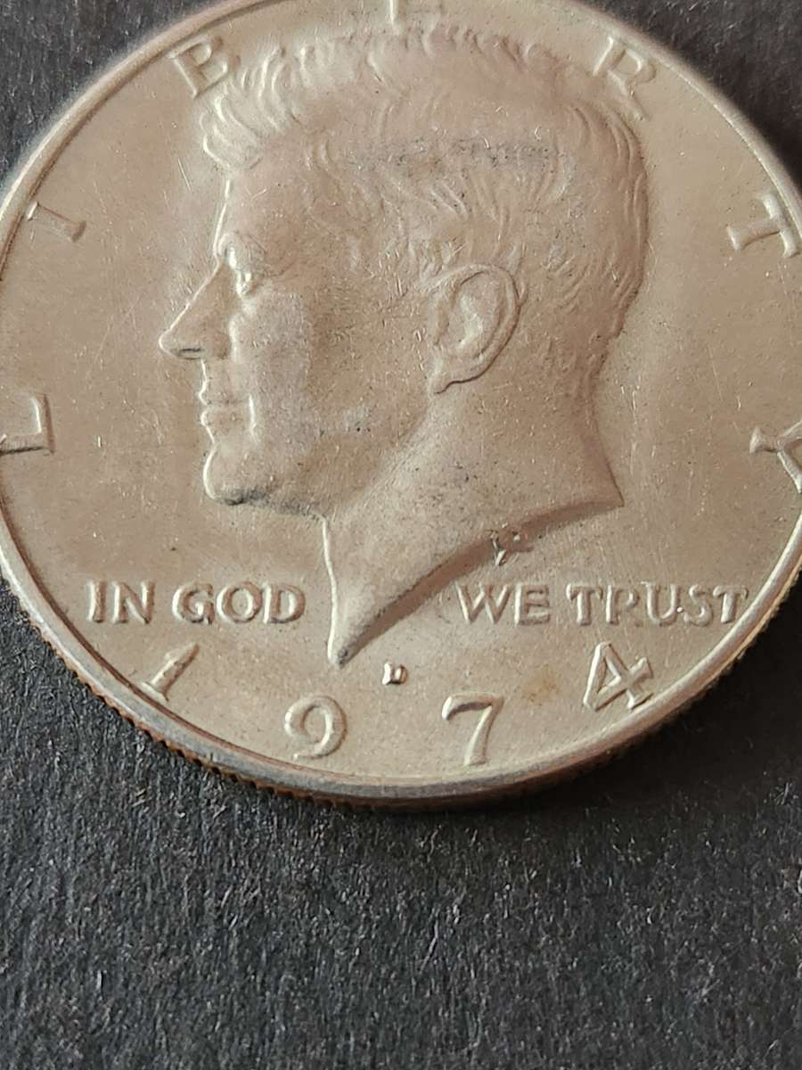 USA Kennedy 1/2 Dollar 1974D