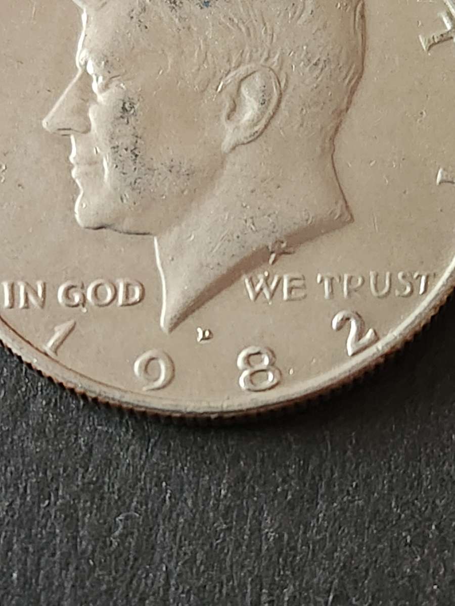 USA Kennedy 1/2 Dollar 1982D