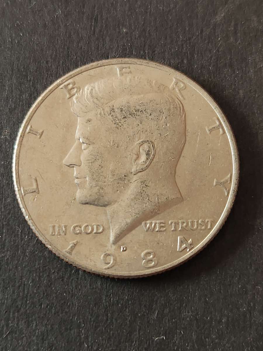 USA Kennedy 1/2 Dollar 1984D