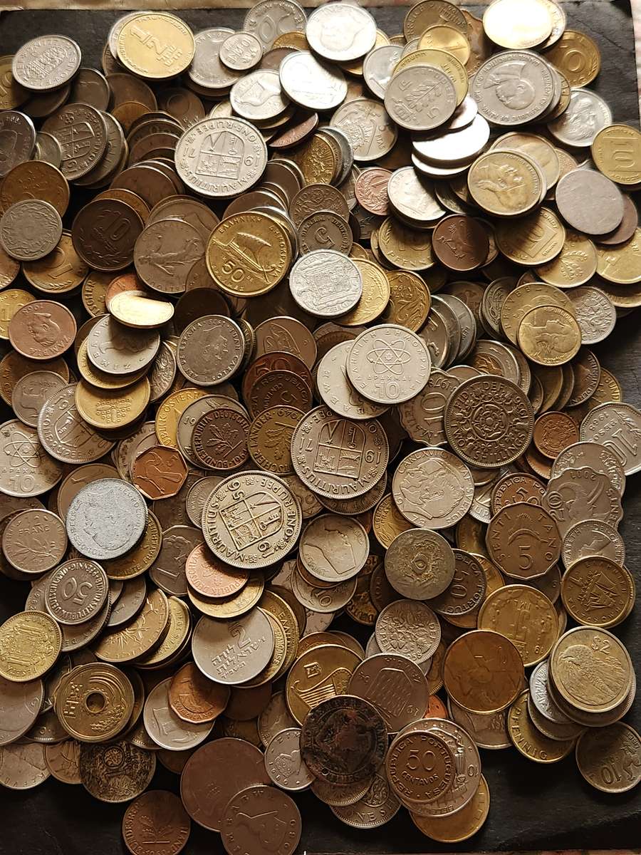 Mixed Lot of World Coins 2kg