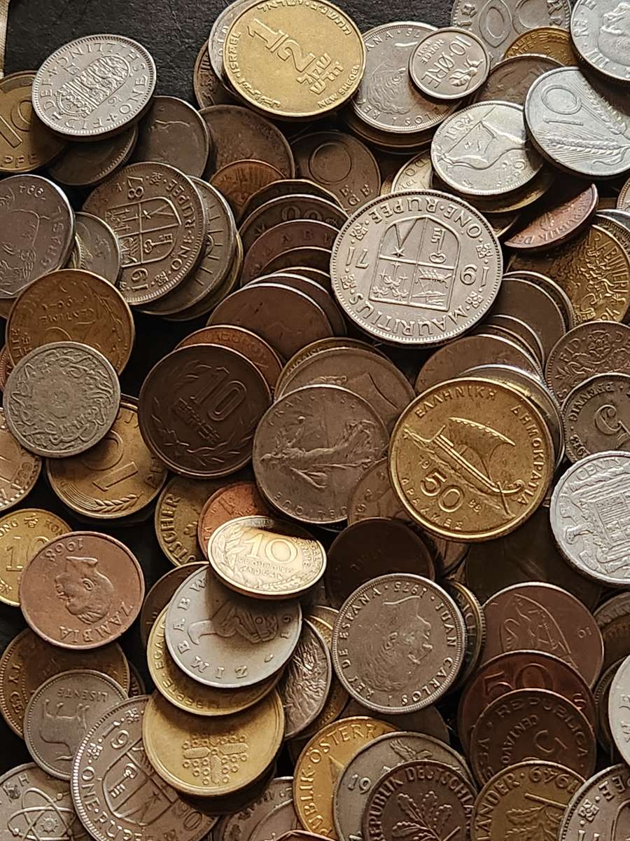 Mixed Lot of World Coins 2kg