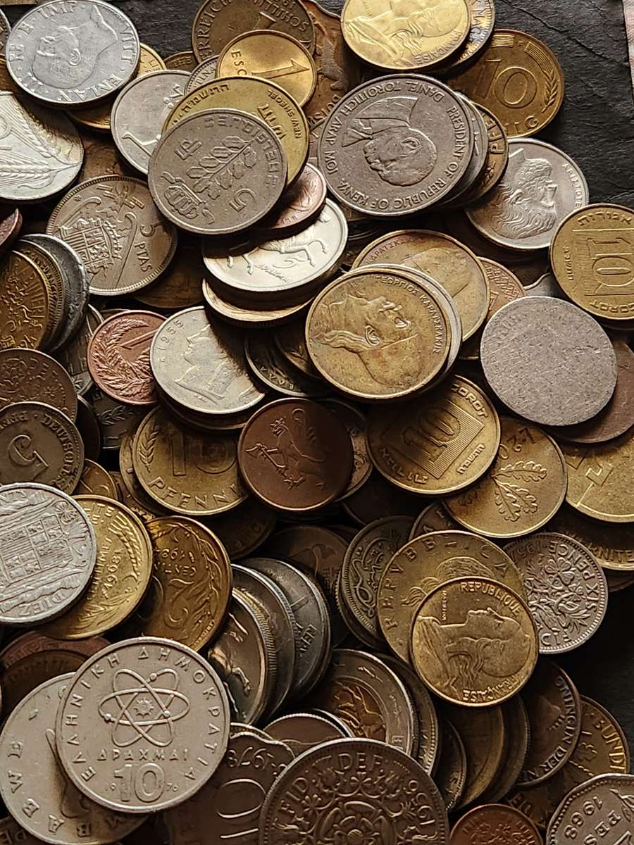 Mixed Lot of World Coins 2kg