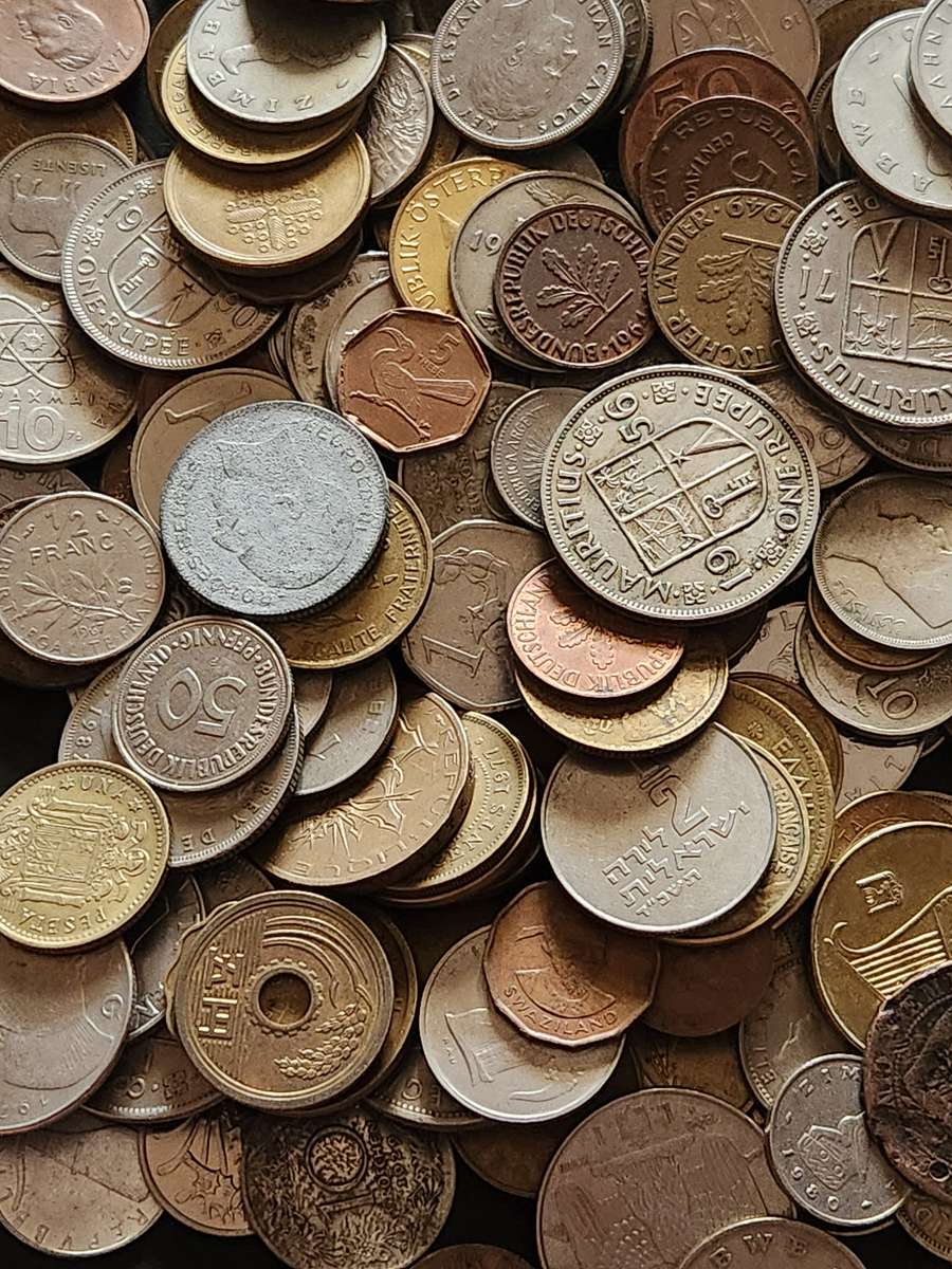 Mixed Lot of World Coins 2kg