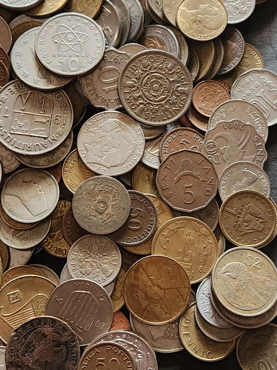 Mixed Lot of World Coins 2kg