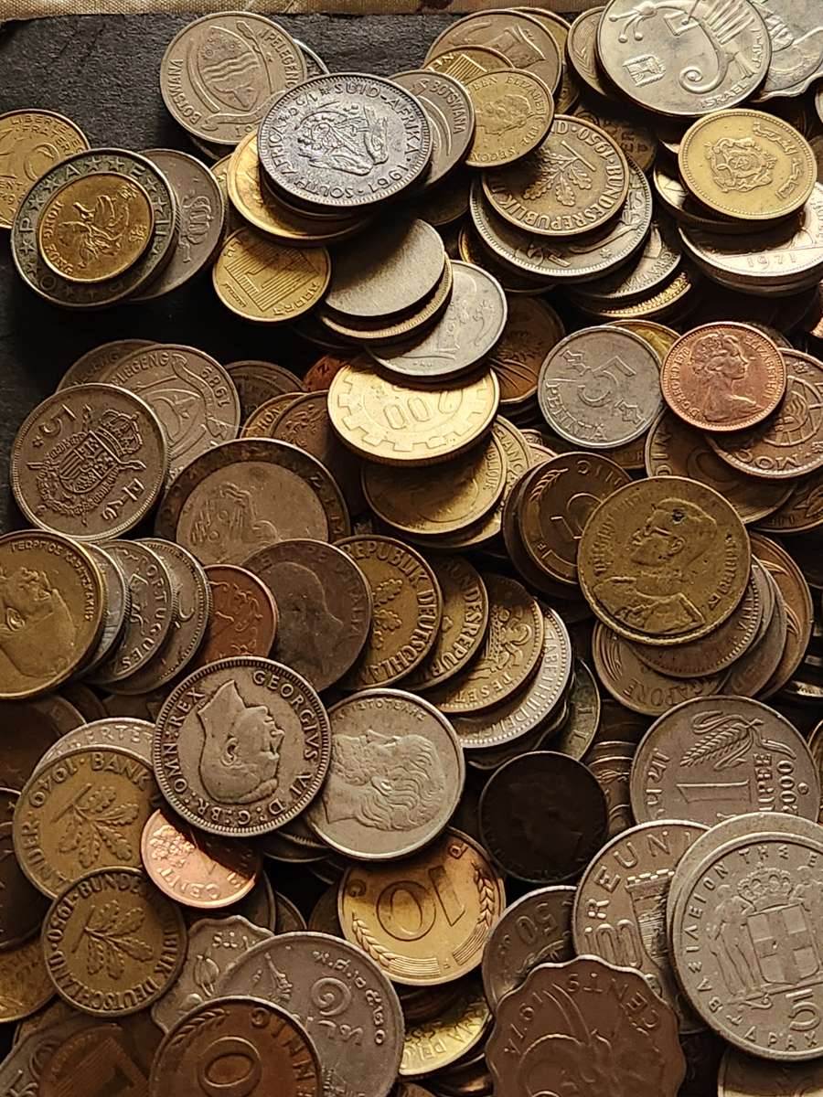 Mixed Lot of World Coins 2kg