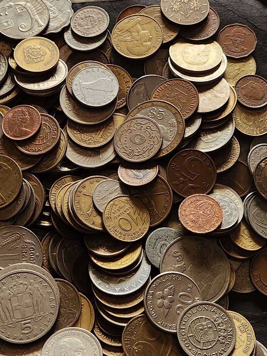 Mixed Lot of World Coins 2kg