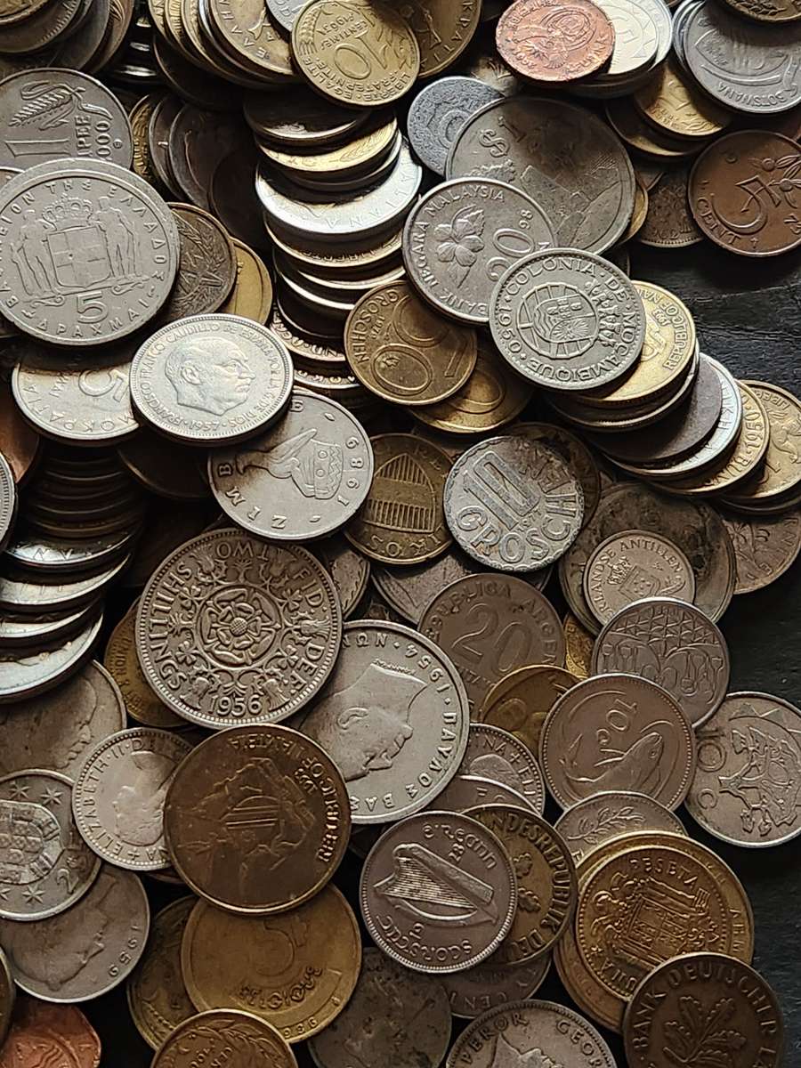 Mixed Lot of World Coins 2kg