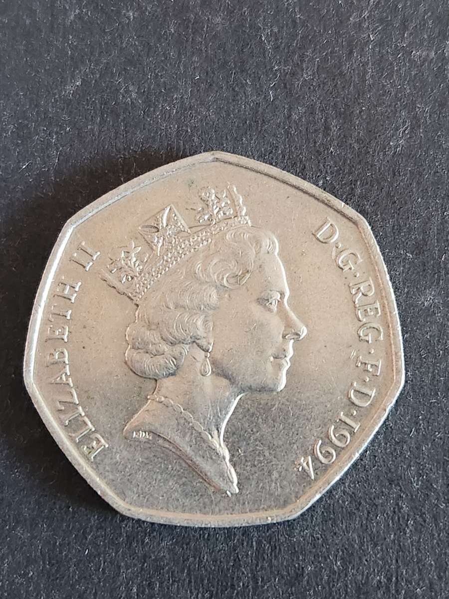 British 50 Pence Coin 1994 D-Day Normady Landings