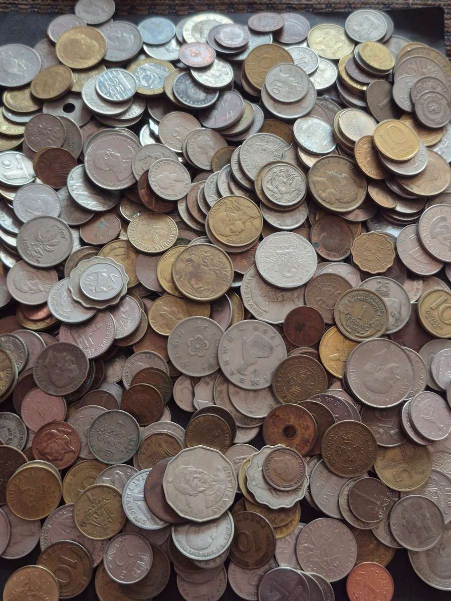 Mixed Lot of World Coins 2kg