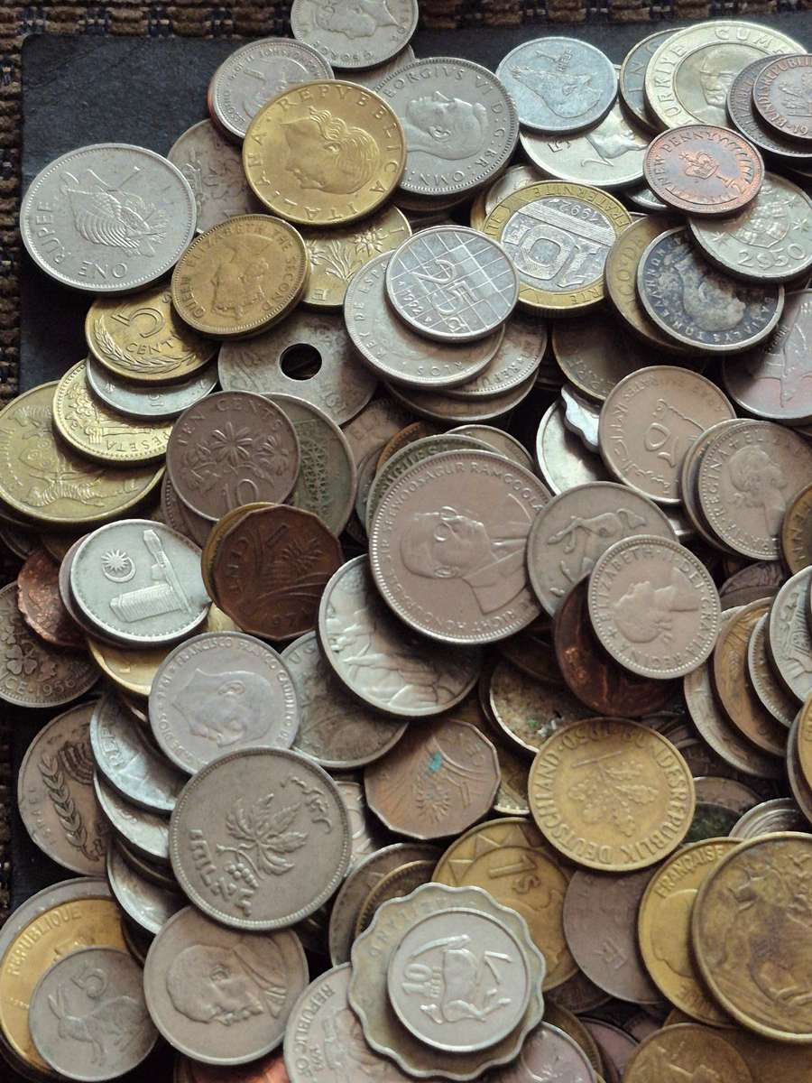 Mixed Lot of World Coins 2kg