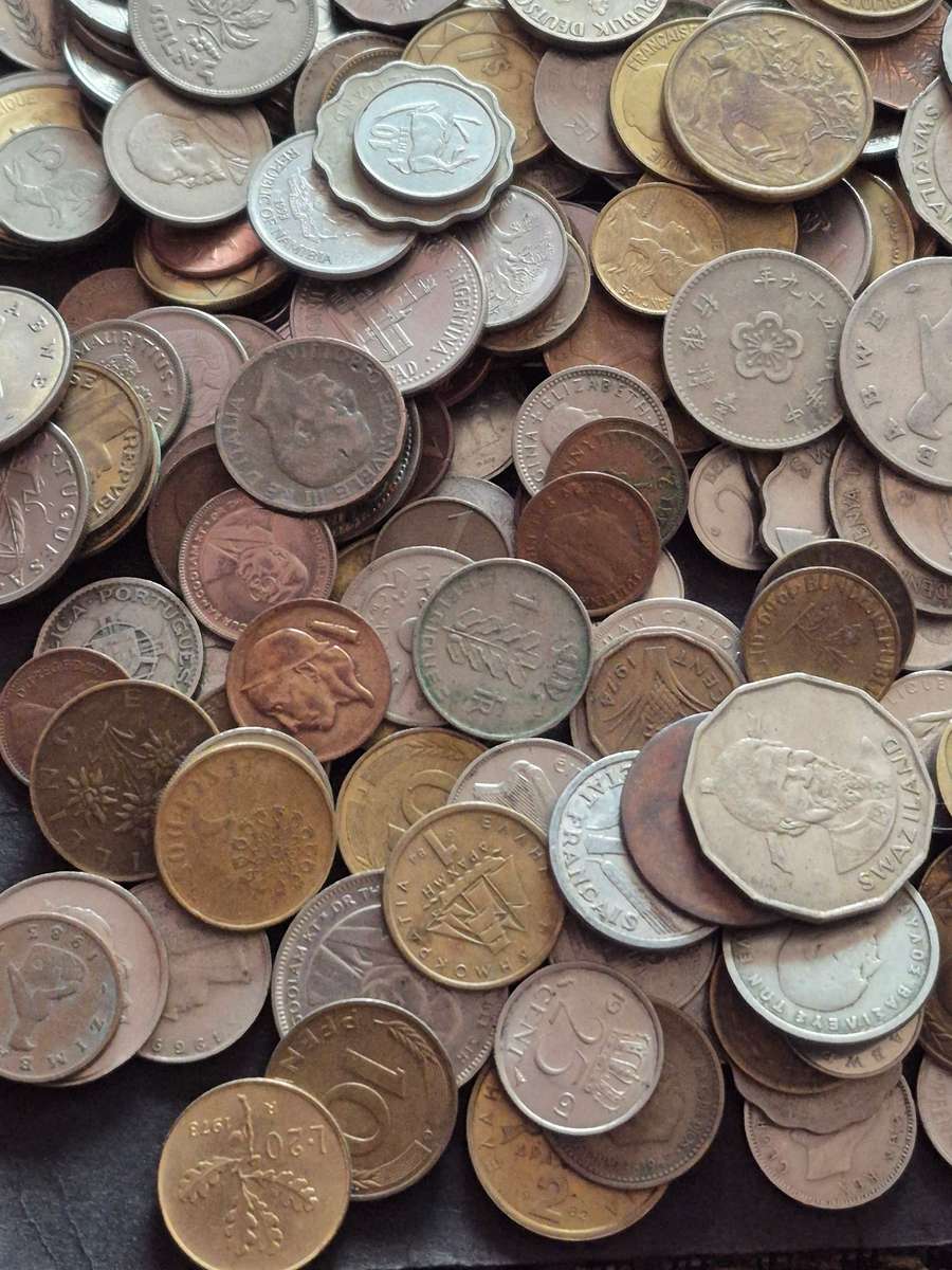 Mixed Lot of World Coins 2kg