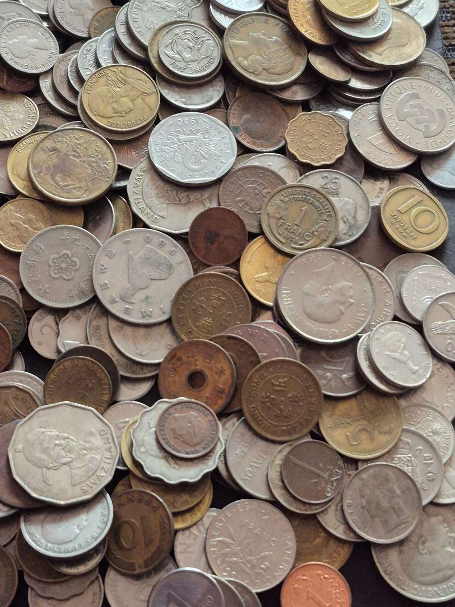 Mixed Lot of World Coins 2kg