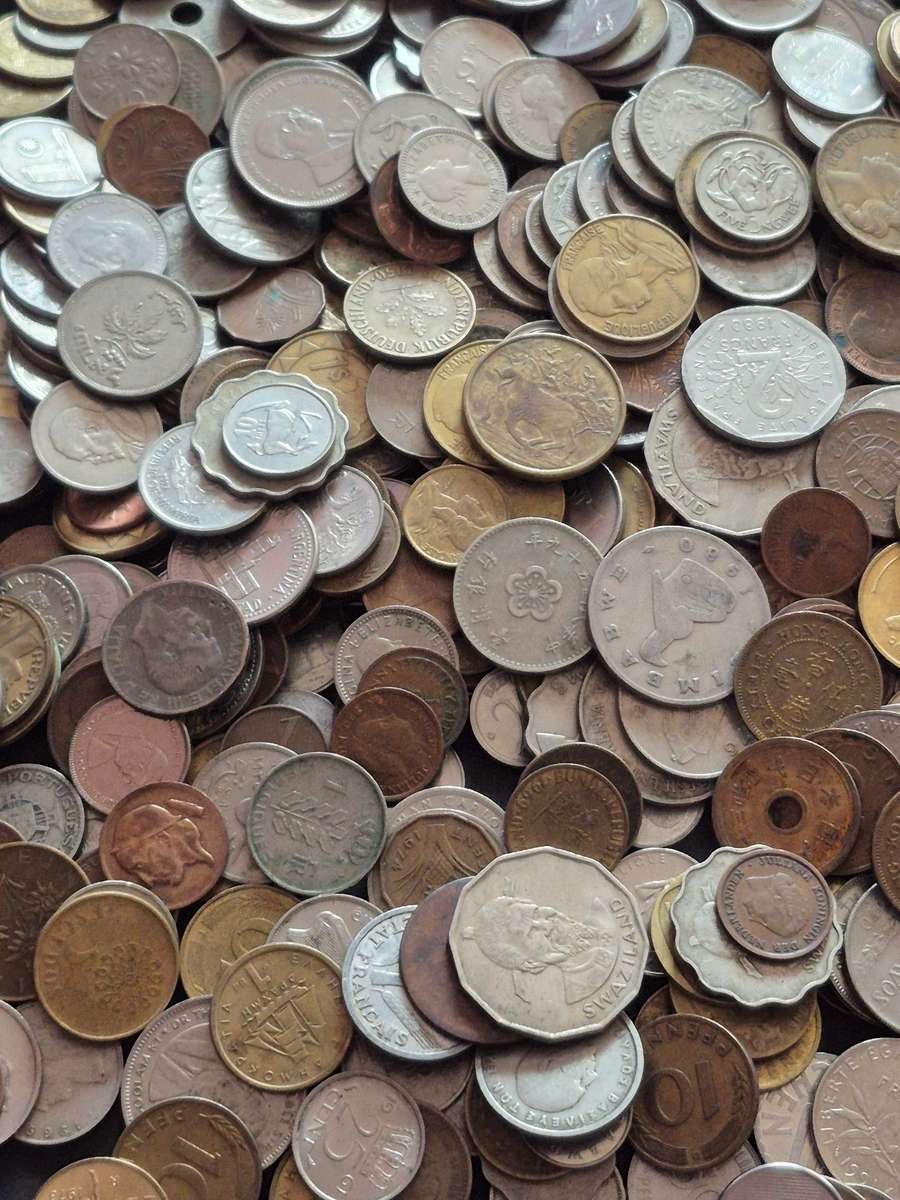 Mixed Lot of World Coins 2kg