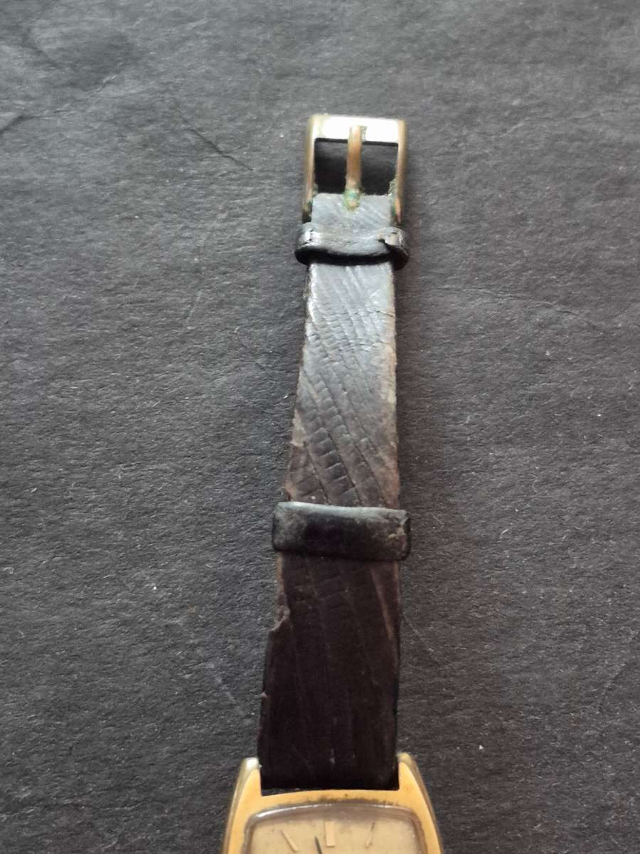 Vintage Ladies Omega Deville Automatic Wrist Watch with original winder (not working)