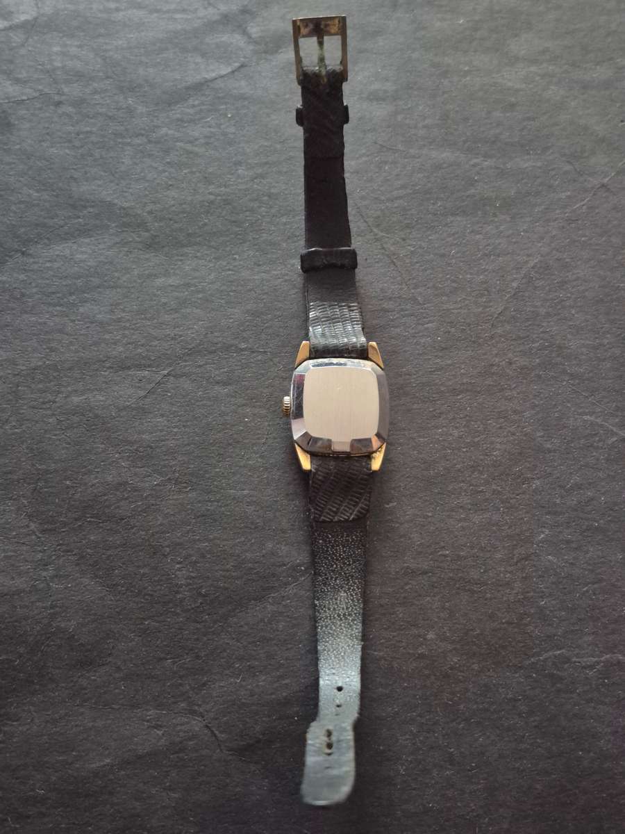 Vintage Ladies Omega Deville Automatic Wrist Watch with original winder (not working)