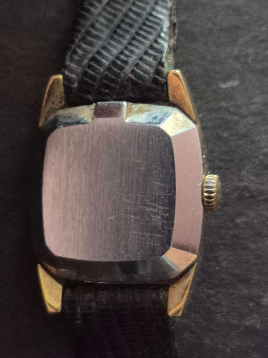 Vintage Ladies Omega Deville Automatic Wrist Watch with original winder (not working)