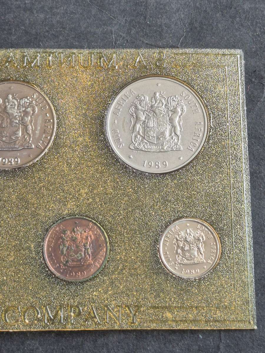 1989 SA Mint Pack (including scarce date 5 Cents)