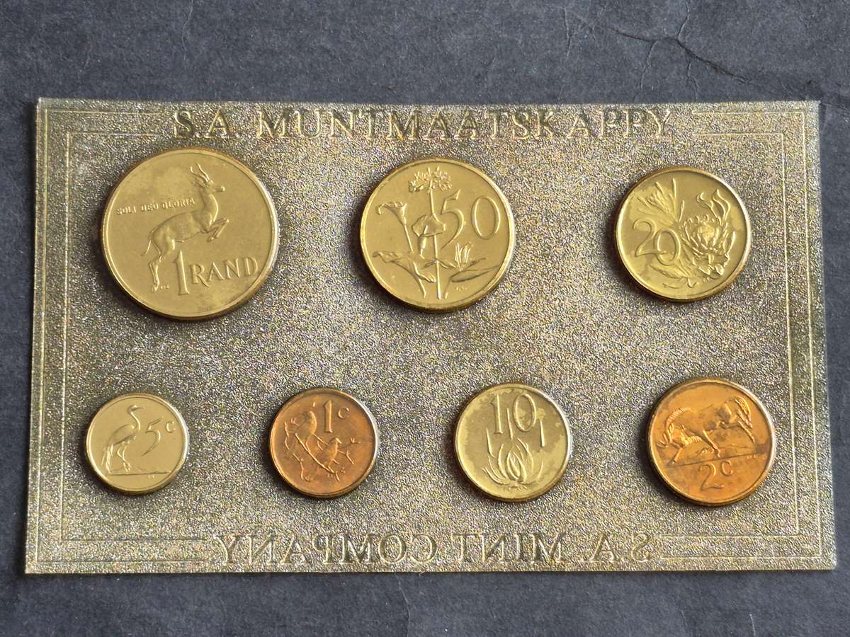 1989 SA Mint Pack (including scarce date 5 Cents)
