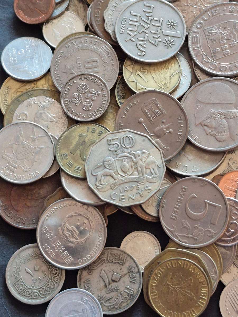 Mixed Lot of World Coins 2kg