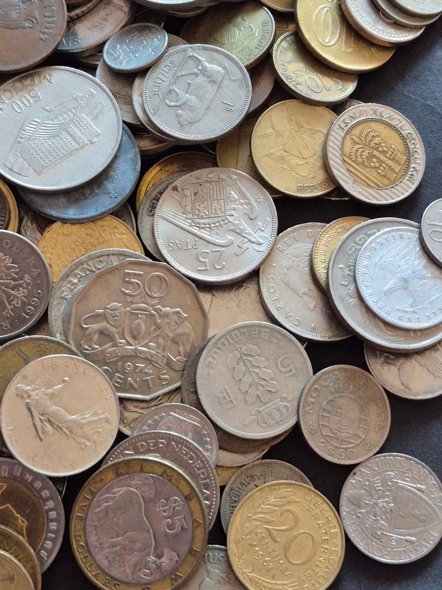 Mixed Lot of World Coins 2kg