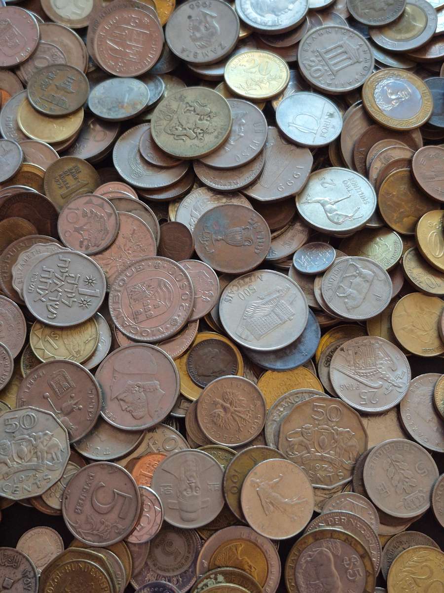 Mixed Lot of World Coins 2kg