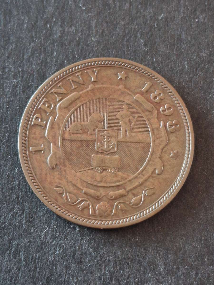 ZAR One Penny 1898 (nice condition)