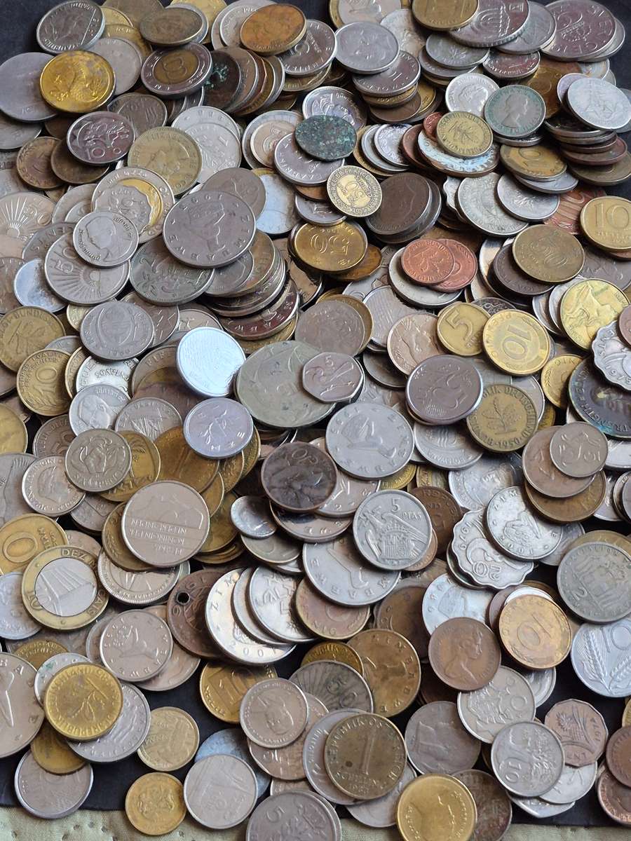 Mixed Lot of World Coins 2kg