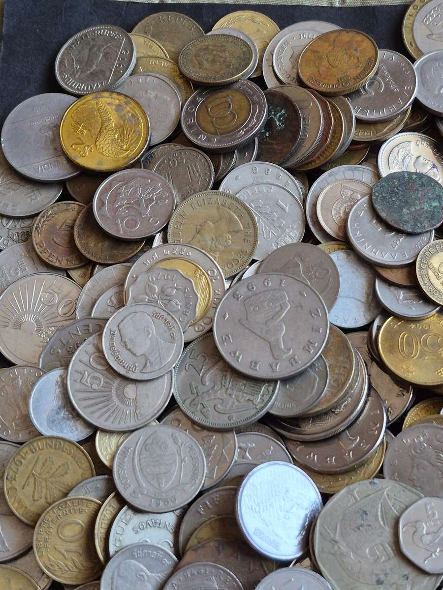 Mixed Lot of World Coins 2kg