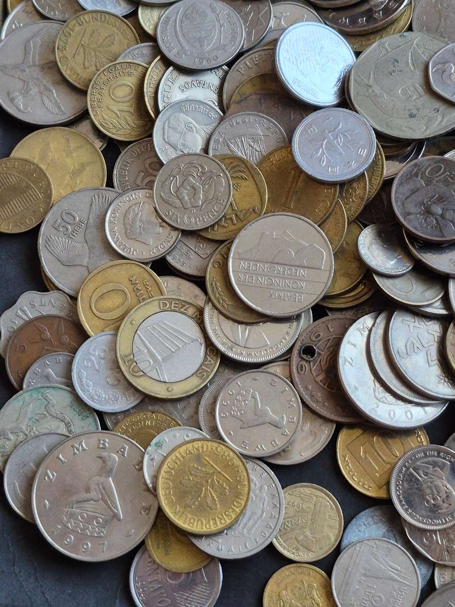 Mixed Lot of World Coins 2kg